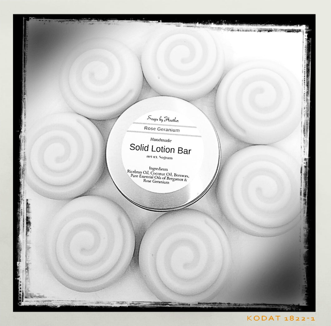 Lotion Bar - Rose Geranium
